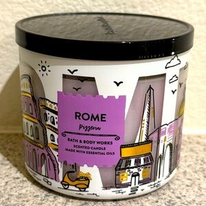 Bath and Bodyworks Rome Pizzeria Scented Candle 14.5 OZ NWT